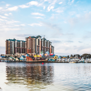Bayside hotels in Destin, Florida.
